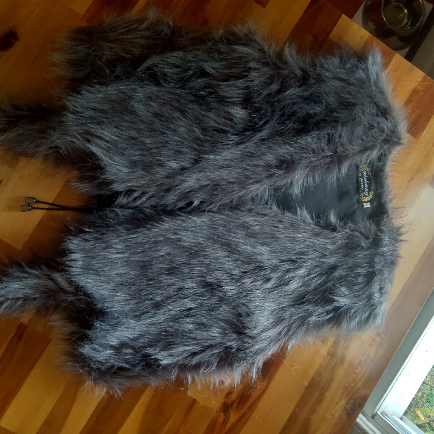 Faux Fur Vest, Xxl, Amethyst Purple